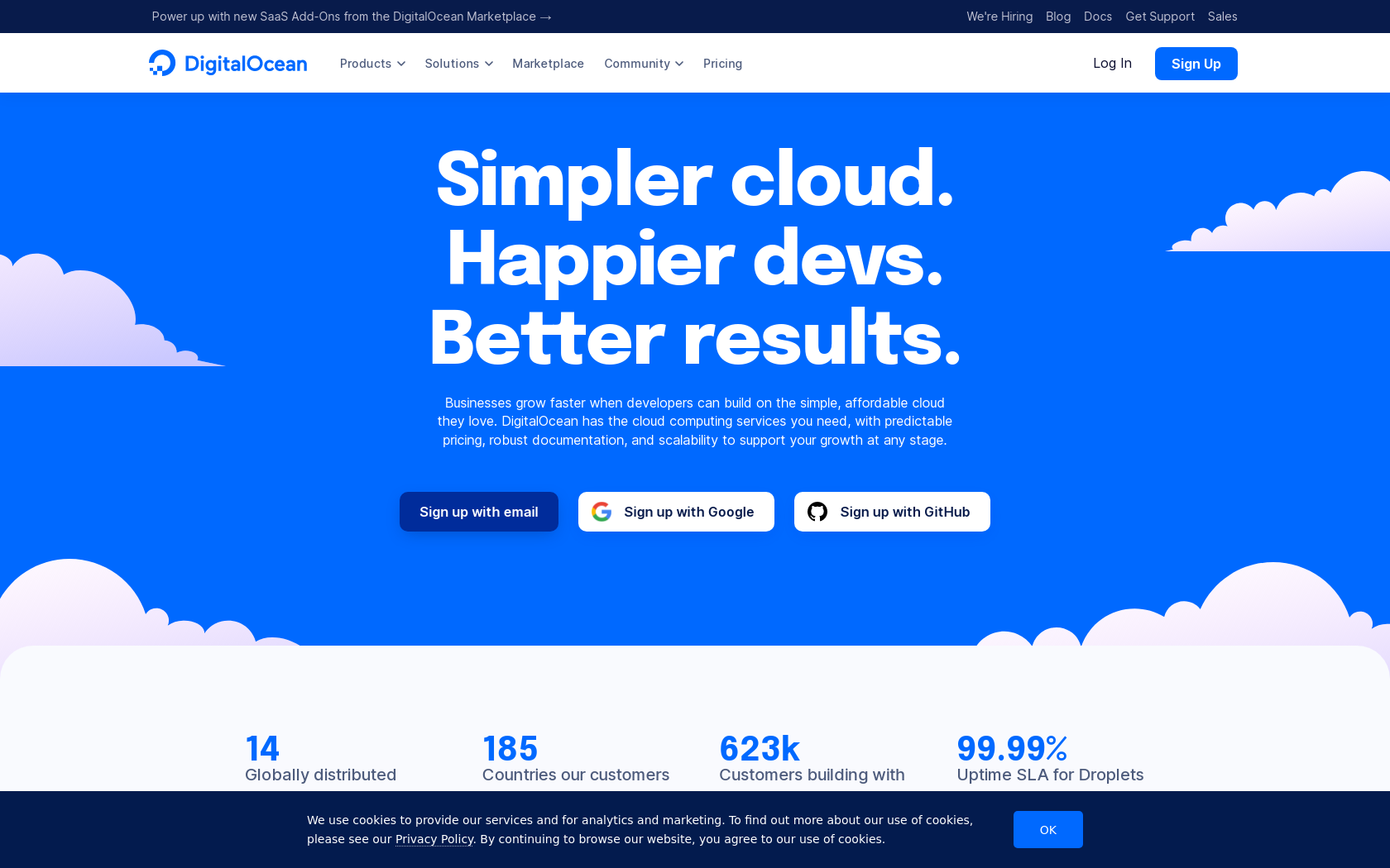 оплата Digital Ocean из России