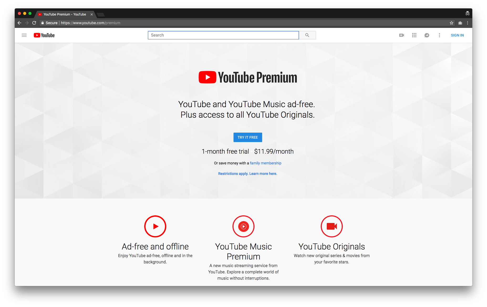 как оплачивать YouTube Premium из России