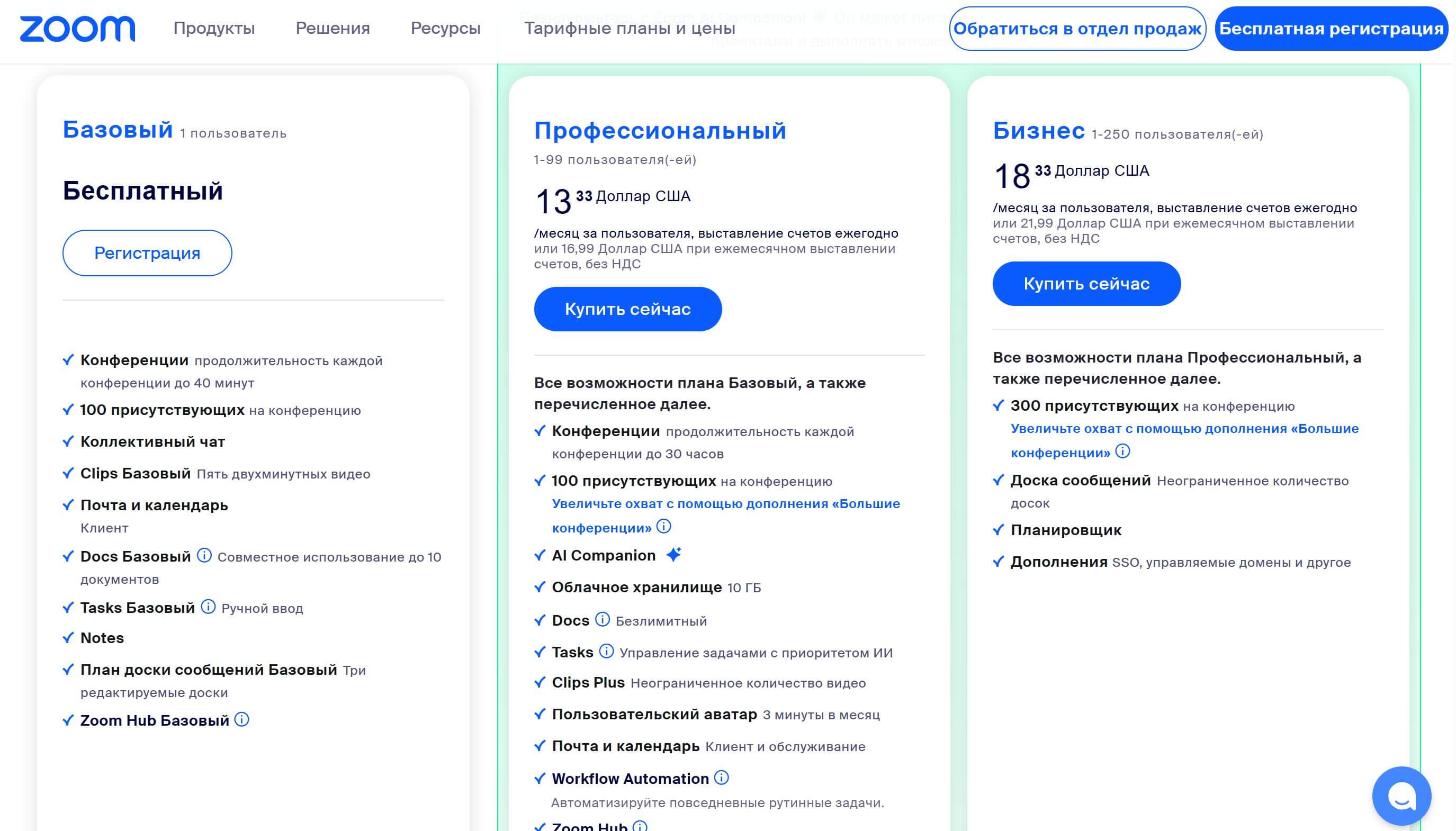 инструкция по оплате Zoom из России